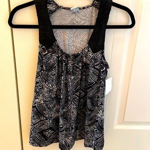 Aqua tank top new with tags